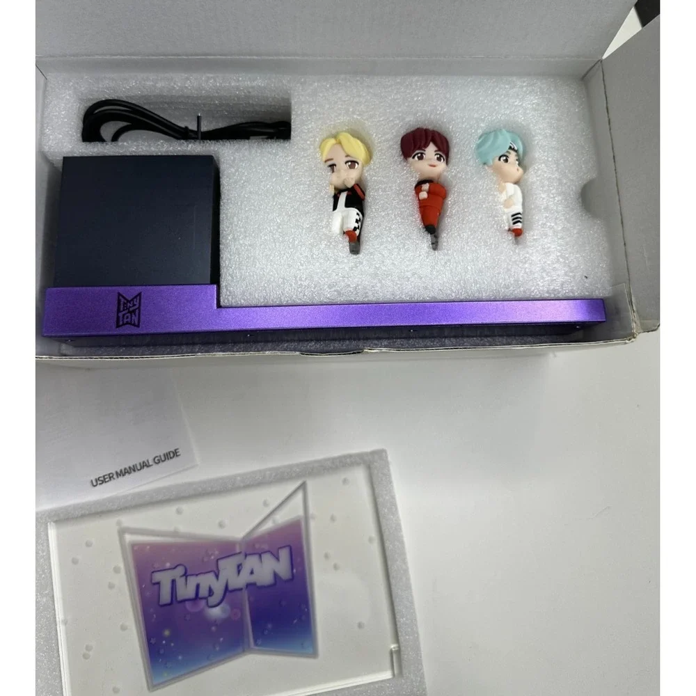 BTS TinyTAN Official Magic Door Diorama Light Clock Opened Box Kpop